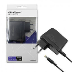 Qoltec 51023 netvoeding & inverter Binnen 24 W Zwart