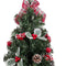 Kerstboom Rood Groen PVC Ananas 26 x 26 x 50 cm
