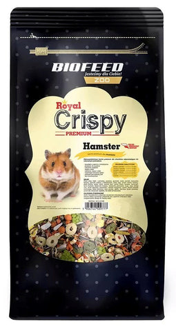 BIOFEED Royal Crispy Premium Hamster - voer voor hamsters - 750g