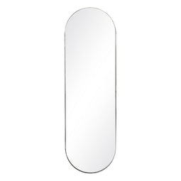 Wandspiegel Zwart Metaal 40 x 2 x 130 cm