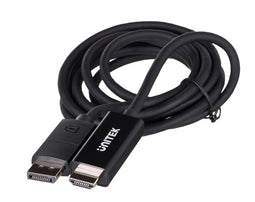 UNITEK KABEL DisplayPort 1.2, HDMI, 4K@60HZ, 1,8M, V1608A