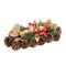 Kerstkaarshouder Goud Multicolour Gouden 35 x 15 x 10 cm