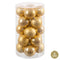 Kerstballen Goud Gouden Plastic Ø 6 cm 14,5 x 14,5 x 26 cm (20 Stuks)