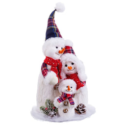 Sneeuwpop Multicolour Sneeuwpop 21 x 16,5 x 40 cm (3 Stuks)
