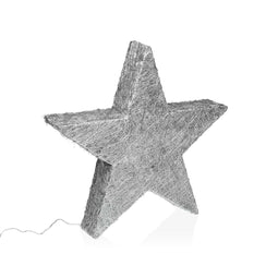 Kerstversiering Versa Zilverkleurig 5 x 30 x 30 cm