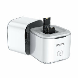 UNITEK SyncStation Marshmallow M.2 USB 3.2 Gen 2 (3.1 Gen 2) Type-C Wit
