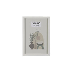 Fotolijstje Versa Wit Hout MDF Vintage 1,2 x 32 x 22 cm