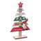 Kerstboom Multicolour 14 X 4,5 X 26 CM