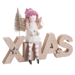 Kerstversiering Natuurlijk 25 x 4 x 17 cm