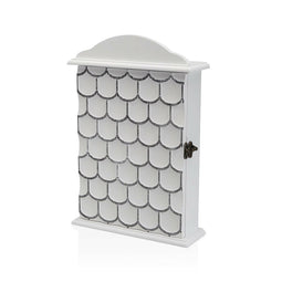 Sleutelkastje Versa Wit 6 x 28 x 19,5 cm