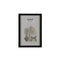 Fotolijstje Versa Zwart Hout MDF Vintage 1,2 x 32 x 22 cm