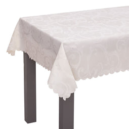 Tafelkleed Ivoor Polyester 150 x 220 cm