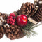 Kerstkroon Multicolour Natuurlijk Plastic Foam Ananas 28 X 8 X 29 CM