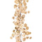 Kerstkrans Goud Plastic 8 x 8 x 120 cm