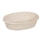 Dienblad Wit Bamboe Rotan 29 x 22 x 7 cm (2 Stuks)
