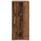 Schoenenkast 32x35x70 cm bewerkt hout oud houtkleurig