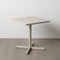Opvouwbare bijzettafel Taupe 70 x 70 x 74 cm
