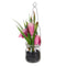 Decoratieve plant Polyester Polyethyleen Ijzer 7 x 7 x 20 cm