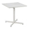 Opvouwbare bijzettafel Wit 70 x 70 x 74 cm