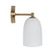 Muurlamp Wit Gouden 60 W 19 x 12 x 23,5 cm