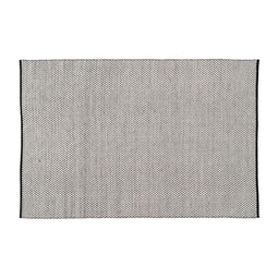 Tapijt Wit Zwart 200 x 300 x 1 cm