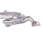 Decoratieve figuren Zilverkleurig Metaal 14 X 11 X 2,5 CM