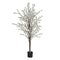 Decoratieve plant PVC Hout Cement Weefsel 45 x 45 x 180 cm