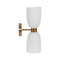 Muurlamp Wit Gouden 60 W 18 x 12 x 36 cm