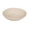 Middenstuk Wit Bamboe Rotan 35 x 35 x 8 cm (2 Stuks)