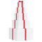 Kerstdecoratie geschenkdoos 250 LED's warm wit