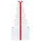 Kerstdecoratie geschenkdoos 250 LED's warm wit