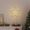 Kerstverlichting ster silhouet 80 LEDs warm wit