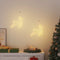 Kerstverlichting rendier silhouet 2 st 35 LED's warm wit