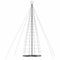 Lichtkegel 1534 meerkleurige LED's 503 cm