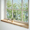 Vensterbanken 2 st onbehandeld 140x20x2 cm massief eikenhout