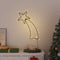 Kerstverlichting vallende ster silhouet 115 LEDs warm wit