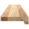 Vensterbanken 2 st onbehandeld 100x15x2 cm massief eikenhout
