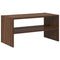 Schoenenrek stapelbaar 60x30x30,5 cm bruin eikenkleur