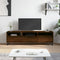 Tv-meubel 150x30x44,5 cm bewerkt hout bruin eikenkleur