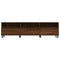 Tv-meubel 150x30x44,5 cm bewerkt hout bruin eikenkleur