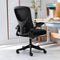 Bureaustoel ergonomisch - zwart - 102-112x61 cm - verstelbare armleuningen
