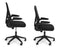 Bureaustoel ergonomisch - zwart - 102-112x61 cm - verstelbare armleuningen