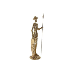 Decoratieve figuren Home ESPRIT Gouden Hars 10 x 10 x 37 cm