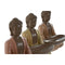 Decoratieve figuren Home ESPRIT Oranje Koraal Limoen Hars Boeddha Orientaals 19,5 x 16 x 25,5 cm...