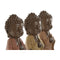 Decoratieve figuren Home ESPRIT Bruin Oranje Koraal Limoen Hars Boeddha Orientaals 9 x 9 x 21 cm...