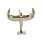 Decoratieve figuren Home ESPRIT Wit Gouden Hars Orientaals 34 x 6,5 x 33,5 cm