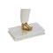 Decoratieve figuren Home ESPRIT Wit Gouden Hars Orientaals 34 x 6,5 x 33,5 cm