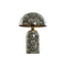 Bureaulamp Home ESPRIT Groen Gouden Metaal 31 x 31 x 45 cm