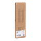 Boekenrek - 3 planken - 80x29x23.5 cm - MDF + metaal