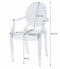 Transparante stoel - 2 stuks - polycarbonaat - stapelbaar